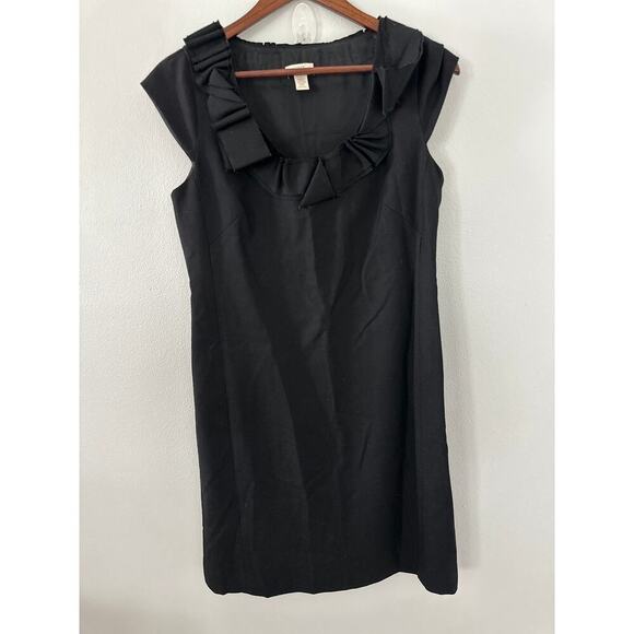J. Crew Cap Sleeve 100% Wool Dress sz 4 - Picture 1 of 4